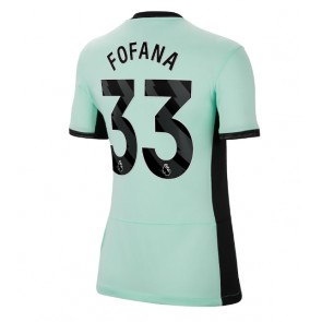 Chelsea Wesley Fofana #33 Replika Tredjetrøje Dame 2023-24 Kortærmet